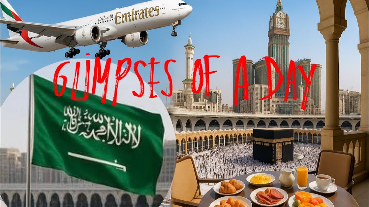 A Day in Saudi 🇸🇦 | Mecca ,swiss Hotel, kaaba View & Breakfast Vibes