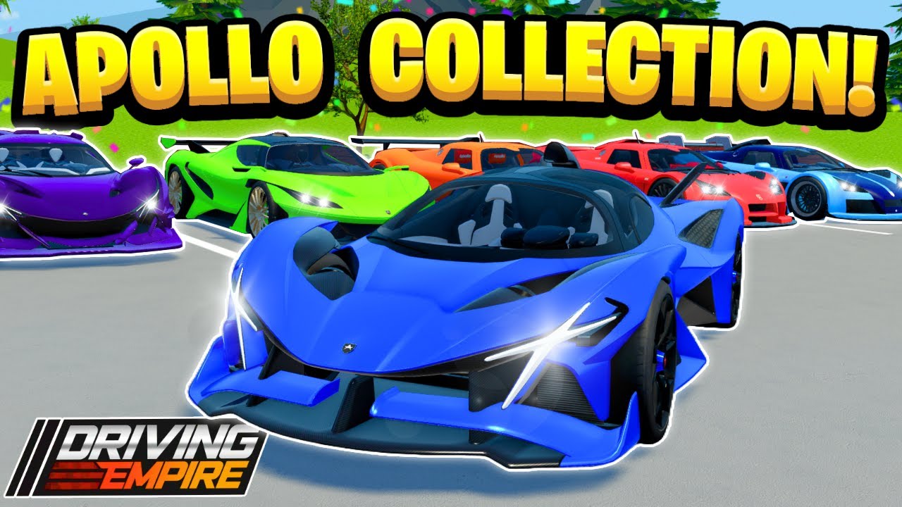 I Made The LARGEST Apollo Collection In Driving Empire!
