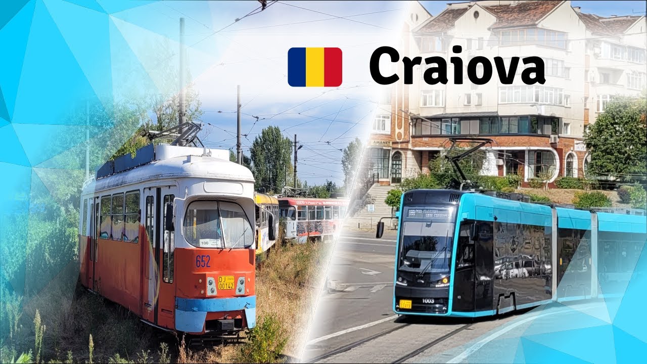 Trams in Craiova: In the soviet apartment blocks's shadow (2020/2024)