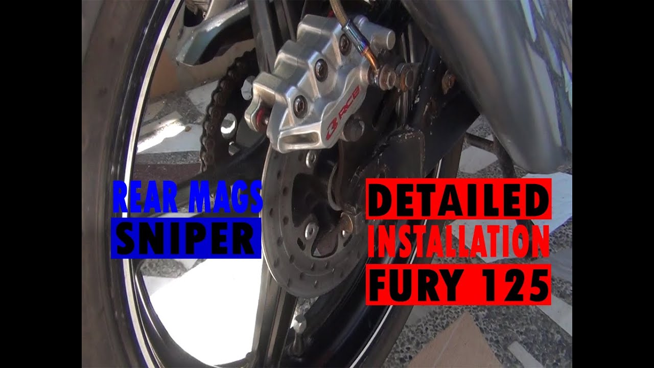 DIY Rear Sniper Mags Detailed Installation on Our Athlete / Fury 125