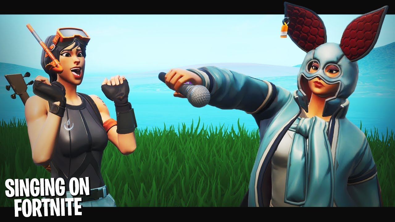 I SANG TO HER MOM pt.2 - She tried to set us up! - SINGING on Fortnite!
