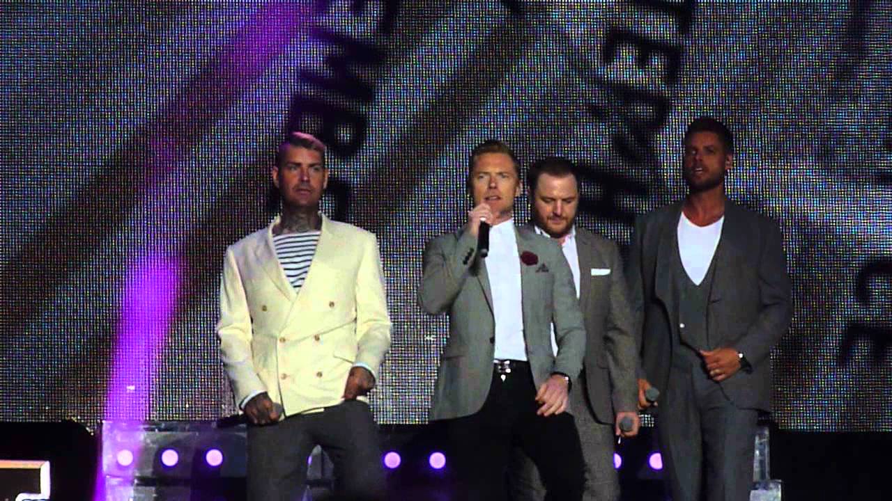 Boyzone - Gave It All Away - Edinburgh  Castle, Scotland