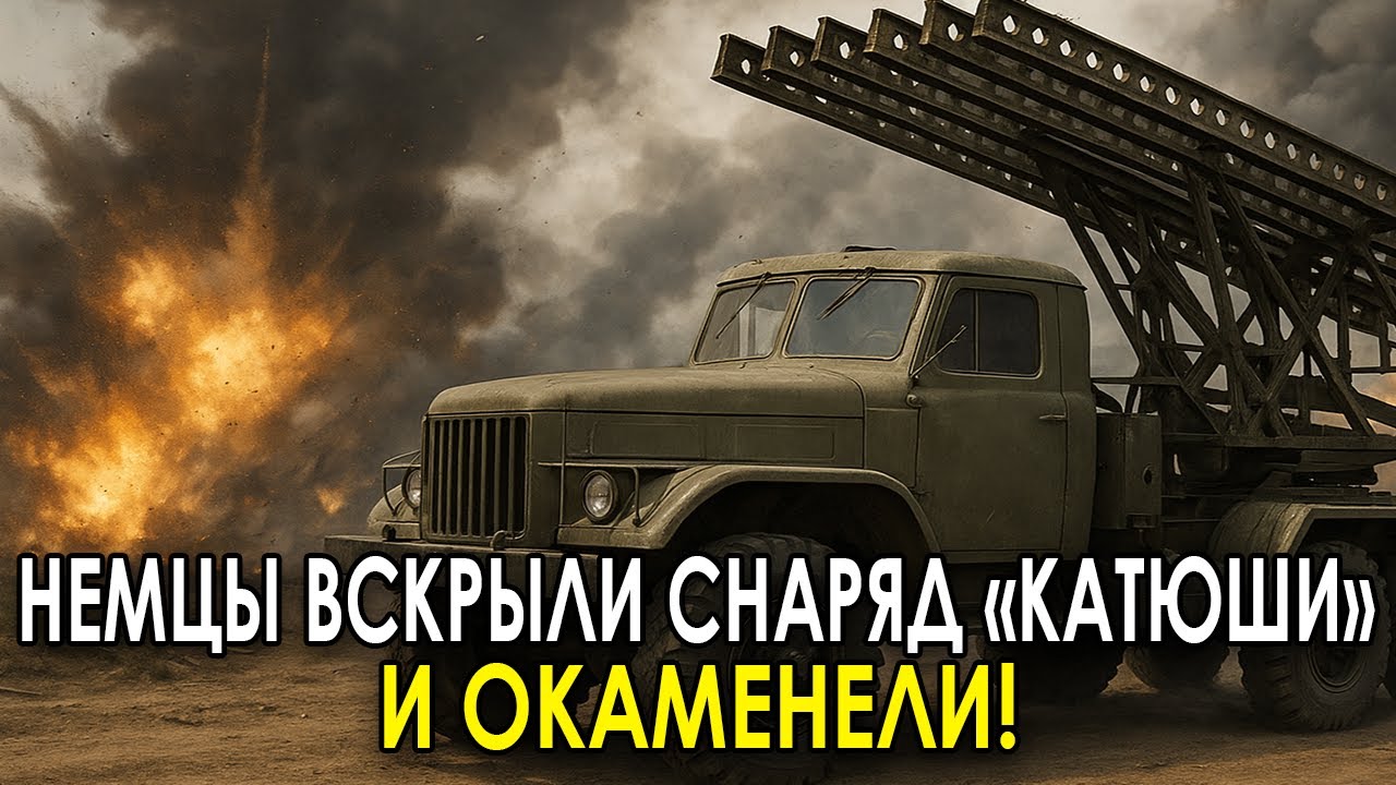 ЗАГАДКА «КАТЮШИ»: ЧТО ПОРАЗИЛО НЕМЦЕВ В ТРОФЕЙНОЙ? СОВЕТСКОЙ РЕАКТИВНОЙ АРТИЛЛЕРИИ!