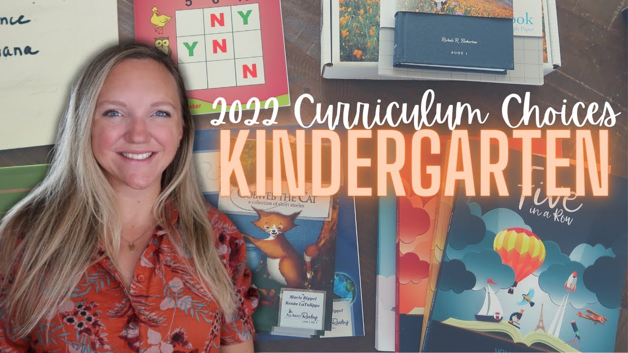 CURRICULUM CHOICES: KINDERGARTEN || 2022 HOMESCHOOL CURRICULUM WEEK
