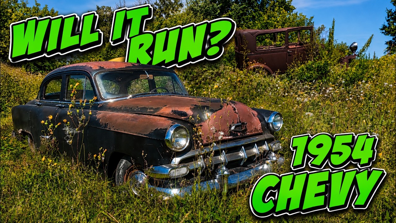 Will this abandoned 1954 Chevy run and drive again?