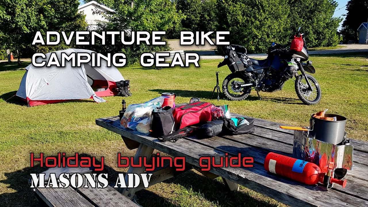 My camping gear essentials | Masons ADV | KLR 650