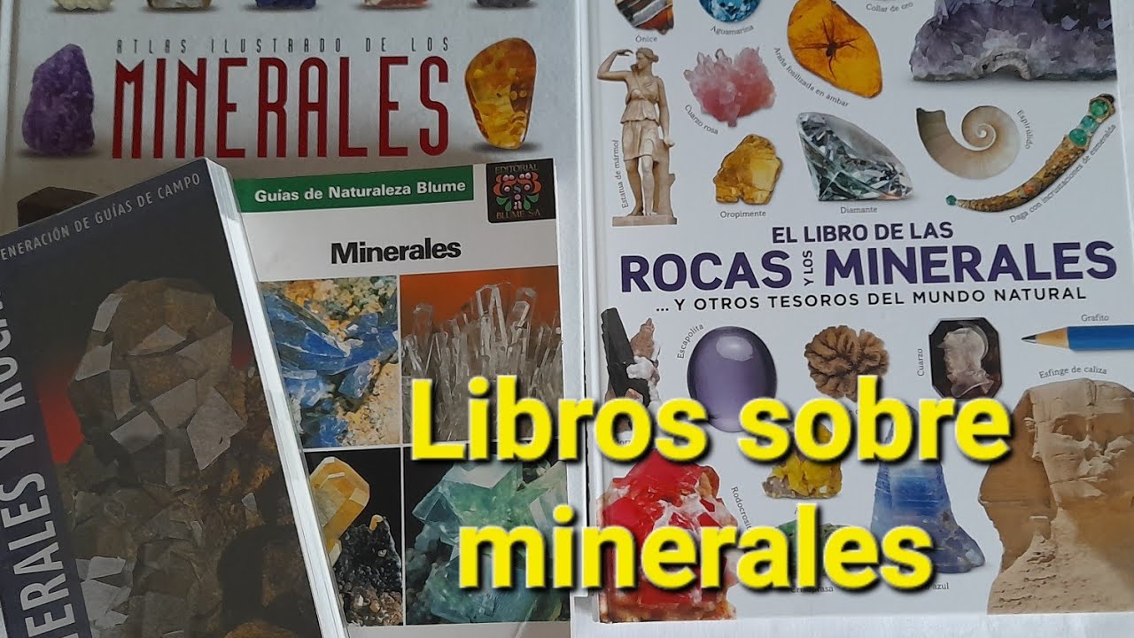 Algunos libros interesantes sobre minerales