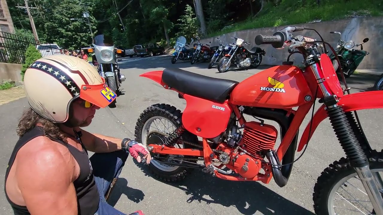 RED ROCKET RESTORED; 79 HONDA ELSINORE CR250 R