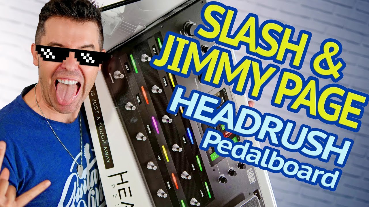 Las ventajas de usar una pedalera para sacar un buen sonido.- Uso de HEADRUSH