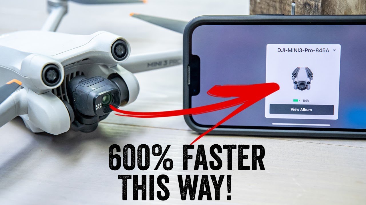 Советы по использованию DJI Mini 3 Pro: сверхбыстрая передача видео и фото