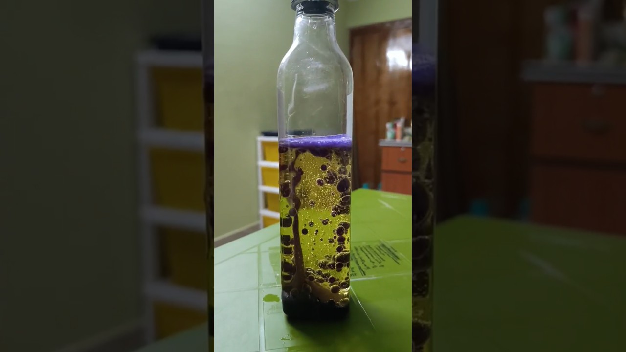 Amazing Science Experiment With Effervescent Tablet #shorts