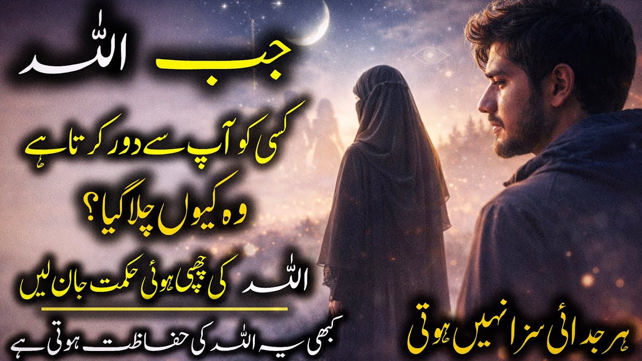 Jab Allah Kisi Ko Aapse Door Kar Deta Hai To Iske Peechay Kya Hikmat Hoti Hai? | Har Judai Saza Nahi