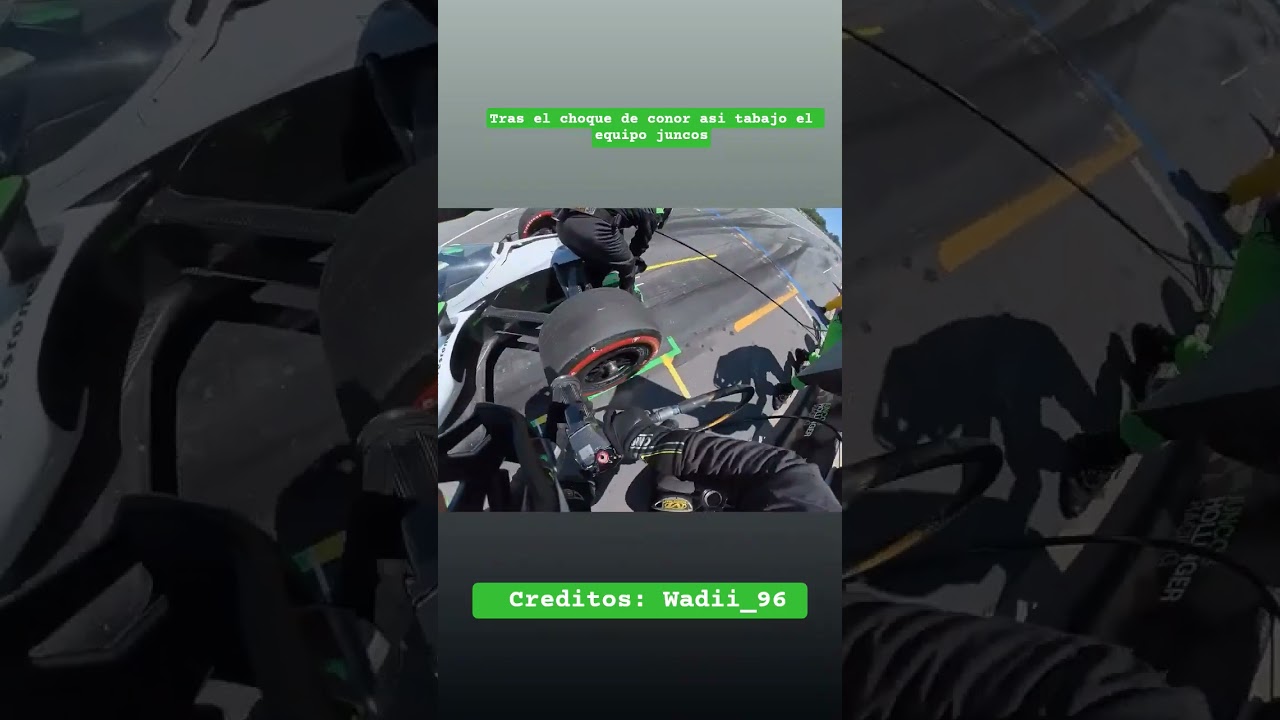 Conor Daly Pit Stop Final Road America 2025 Juncos Hollinger Racing