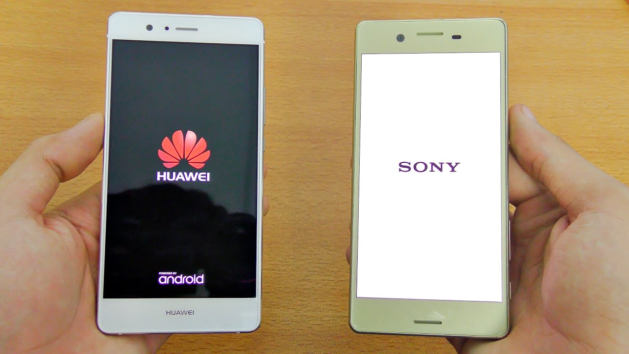 Huawei P9 Lite vs Sony Xperia X - Speed Test! (4K)