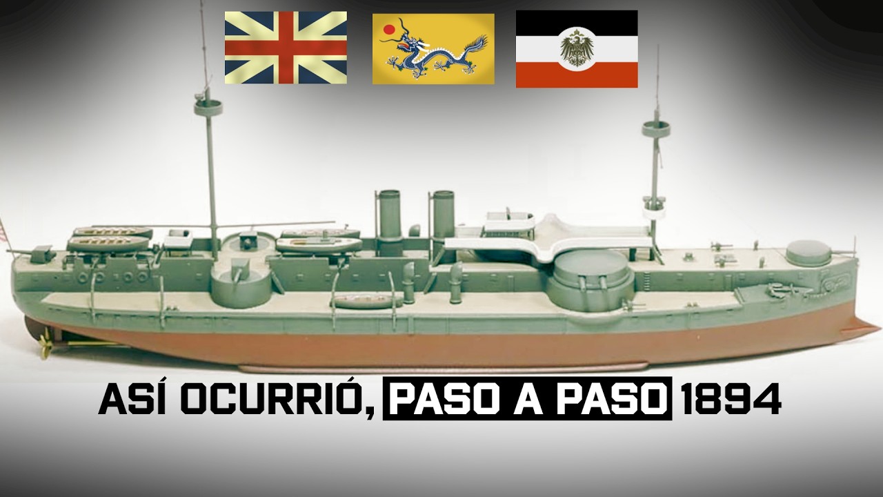 BATALLAS NAVALES 06: Río Yalú 1894