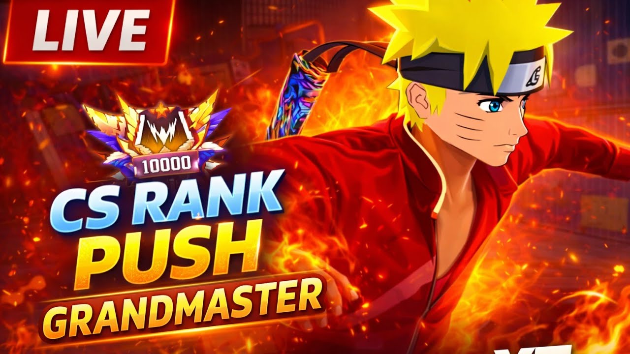 mhb gamer yt is live!CS Rank Push Live 😈 | Free Fire Live Gameplay Heroic to Grandmaster
