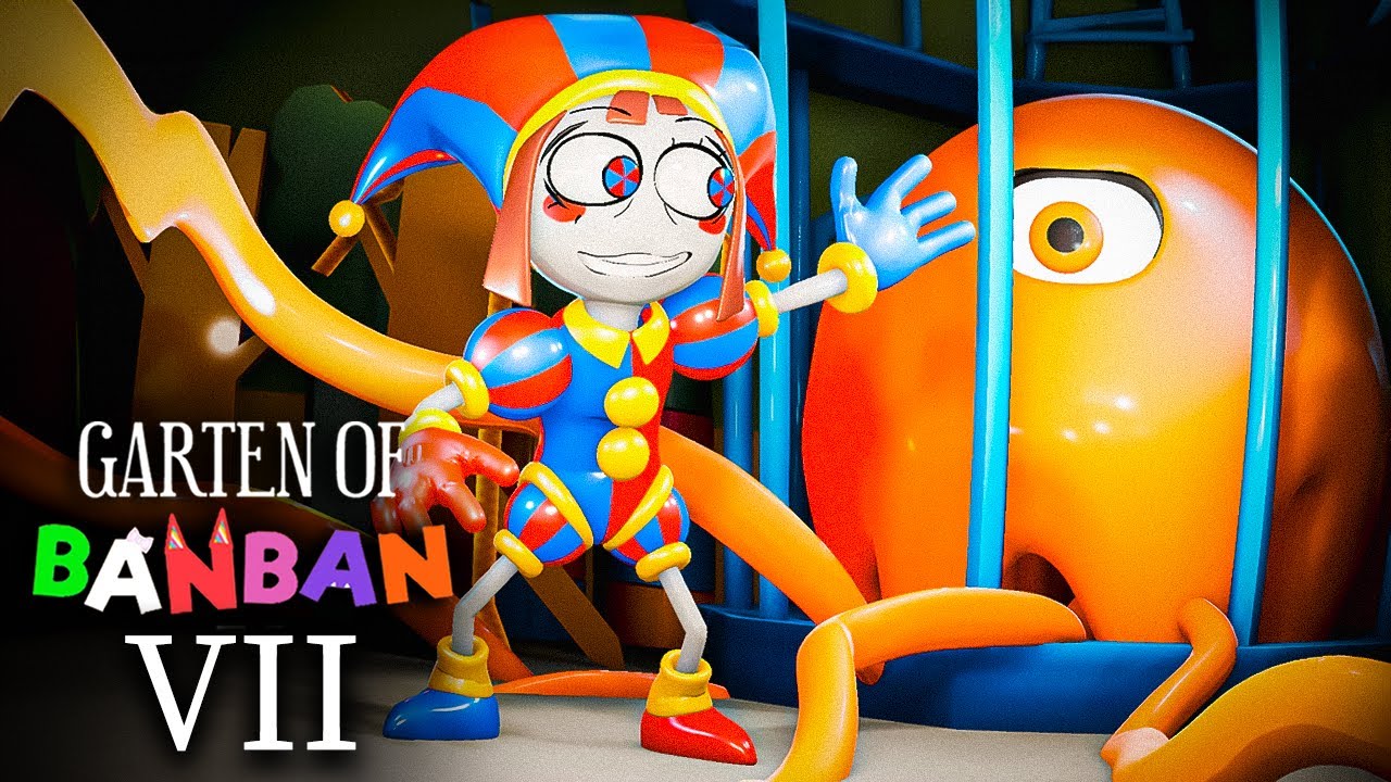Garten of Banban 7 - ALL NEW BOSSES + DIGITAL CIRCUS + Poppy Playtime (Gameplay 