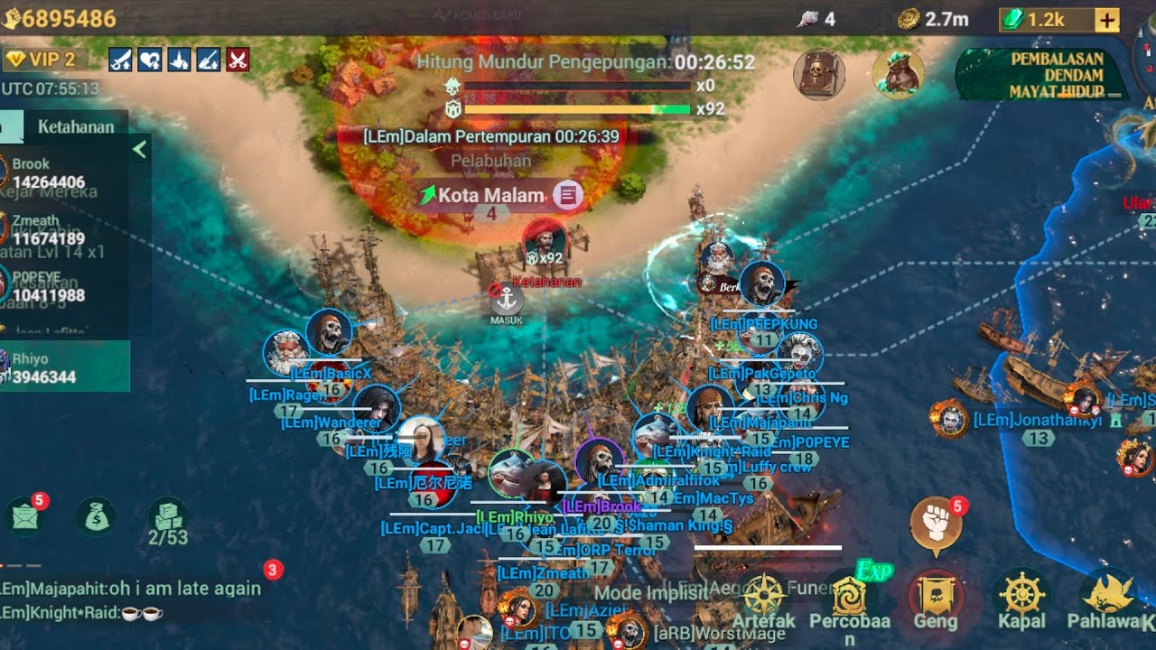 LEm vz aRB Pirate War In Claystone City | Sea Of Conquest