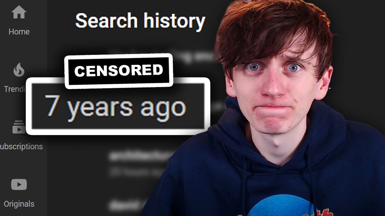 Я просмотрел историю поиска на YouTube..
