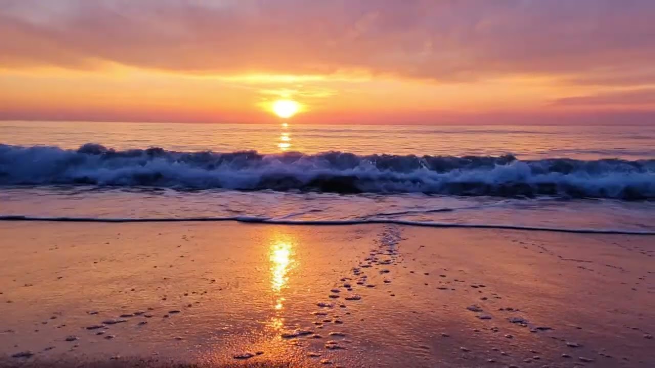 Ocean Waves for Deep Sleep 🌊  Calming Beach Sounds for Relaxation, Study & Insomnia Relief Part 4