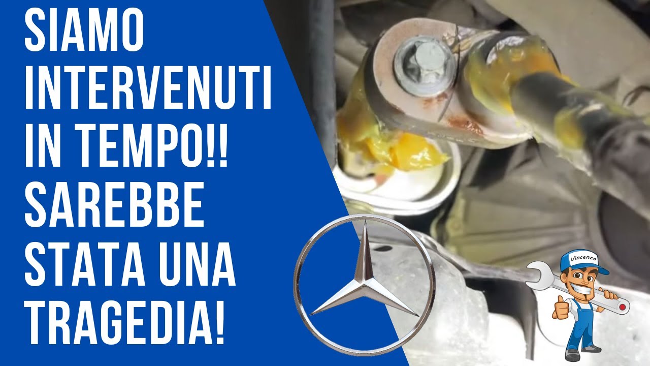 Mercedes Classe A 169 tirante scatola guida