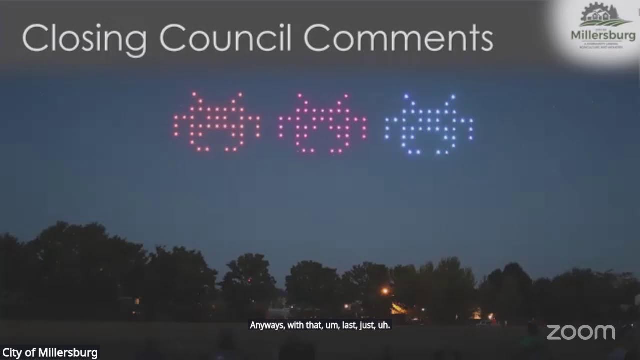 City Council Public Hearing & Regular Meeting - August 12, 2025