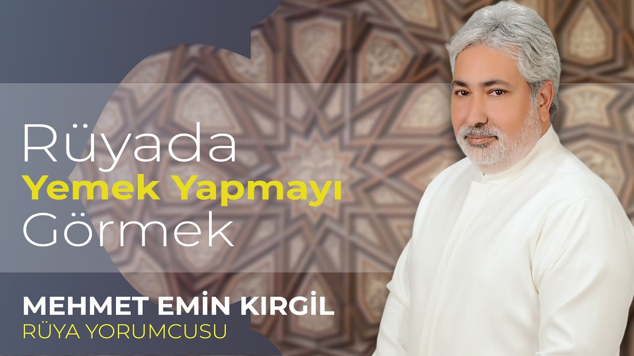 RÜYADA YEMEK YAPMAK TEHLİKEYE İŞŞARET MİDİR ?