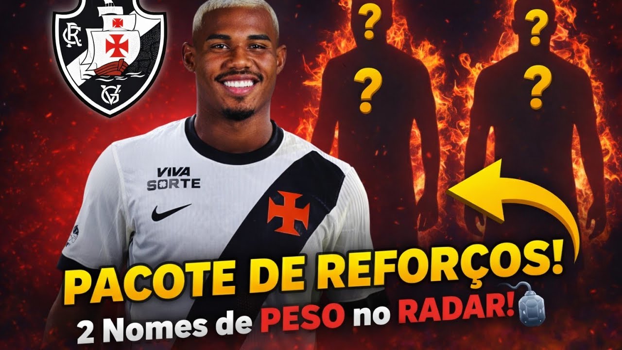 💢BOMBA NO VASCO! CUIABANO CHEGOU E MAIS 2 REFORÇOS DE PESO NO RADAR! #vasco #mercadodabola 