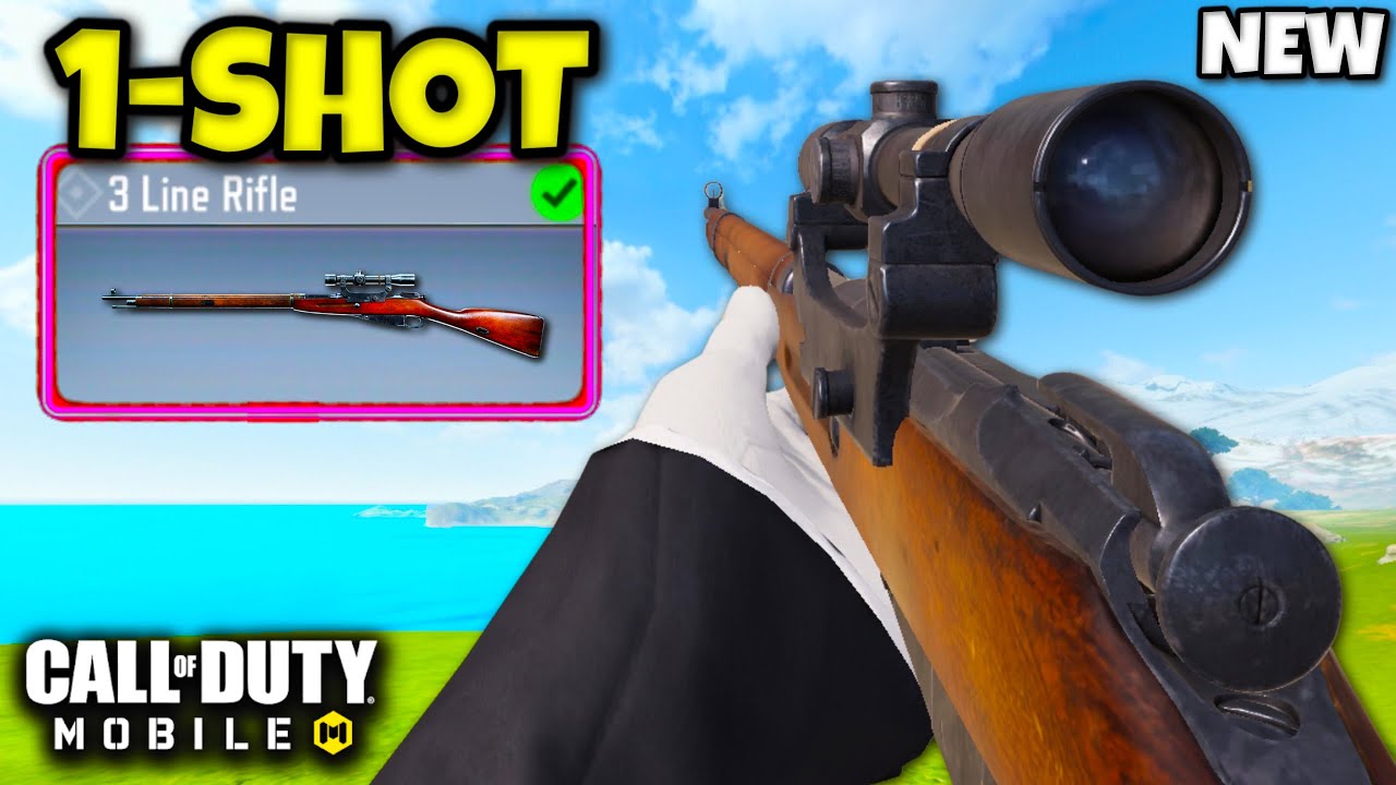 *НОВЫЙ* СНАЙПЕР С ОДНИМ ВЫСТРЕЛОМ в COD MOBILE 🤯 (ИГРОВОЙ ПРОЦЕСС С 3-ЛИНЕЙНОЙ ВИНТОВКОЙ)