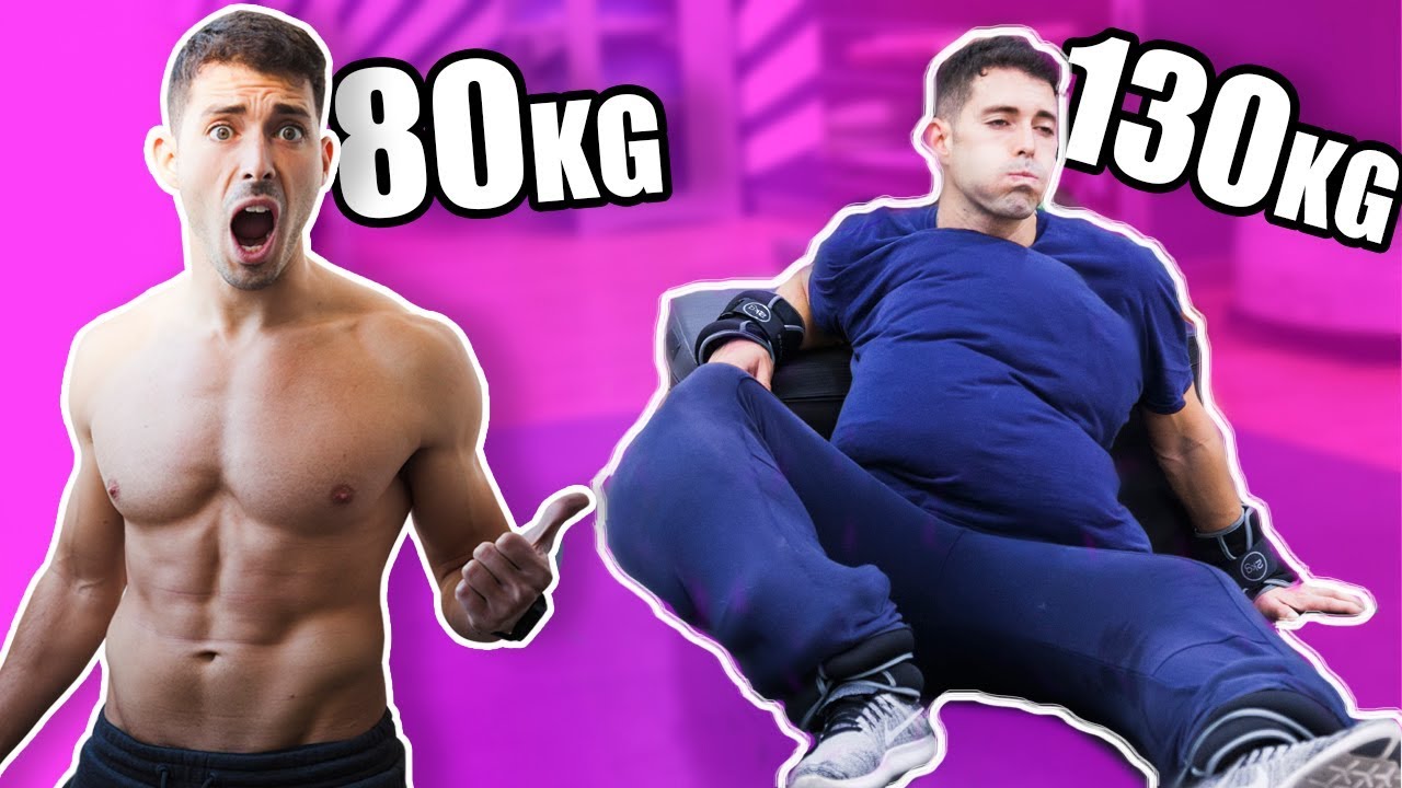 SOY OBESO POR UN DÍA: 130 KG DE PESO - Extremadamente DURO