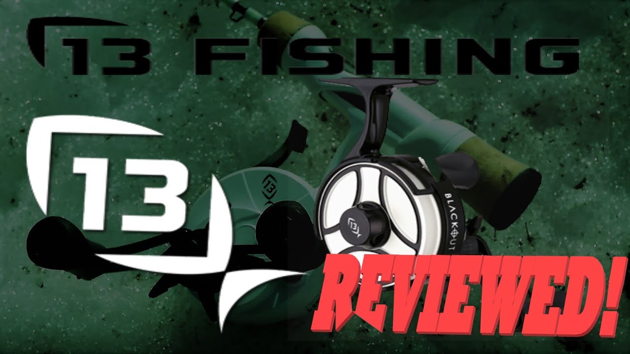 13 FISHING BLACK BETTY FREE FALL GHOST REVIEW || Ice Fishing Gear Review and Ice Fishing