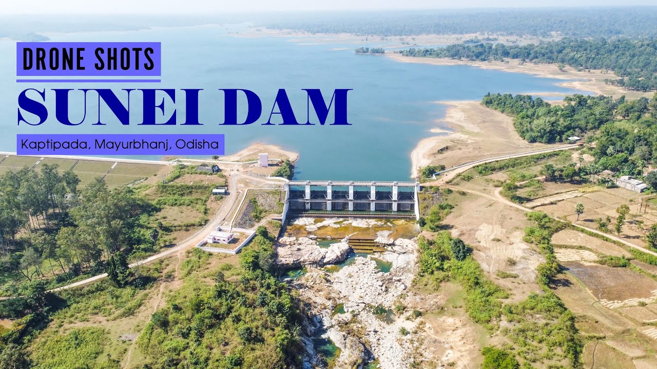 Sunei Dam Drone Shots | ସୁନେଇ ବନ୍ଧ, Kaptipada, Mayurbhanj, Odisha