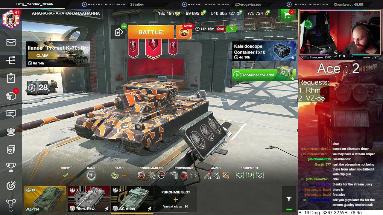 WOT Blitz - Grille 15 Marks