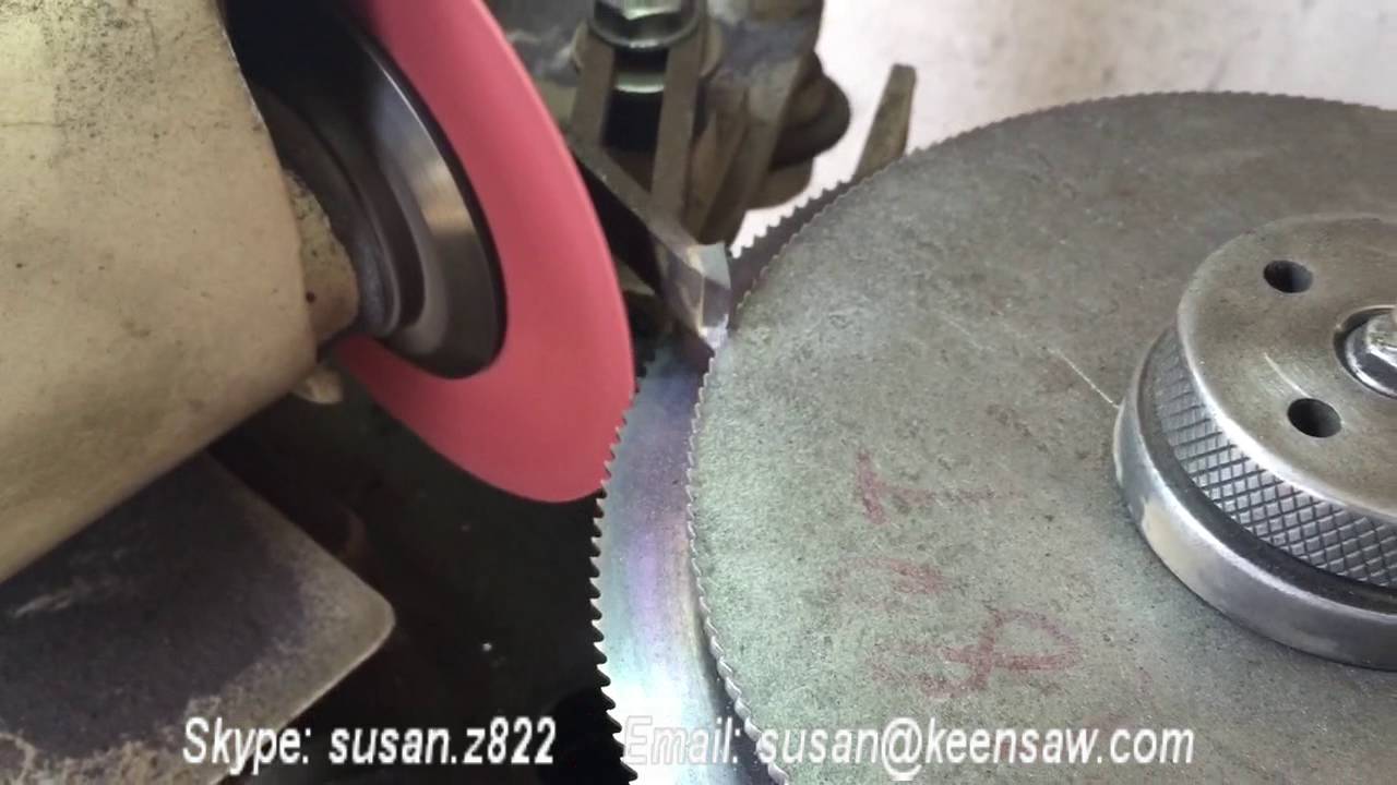 HSS saw blade sharpener machine, sharpening machine