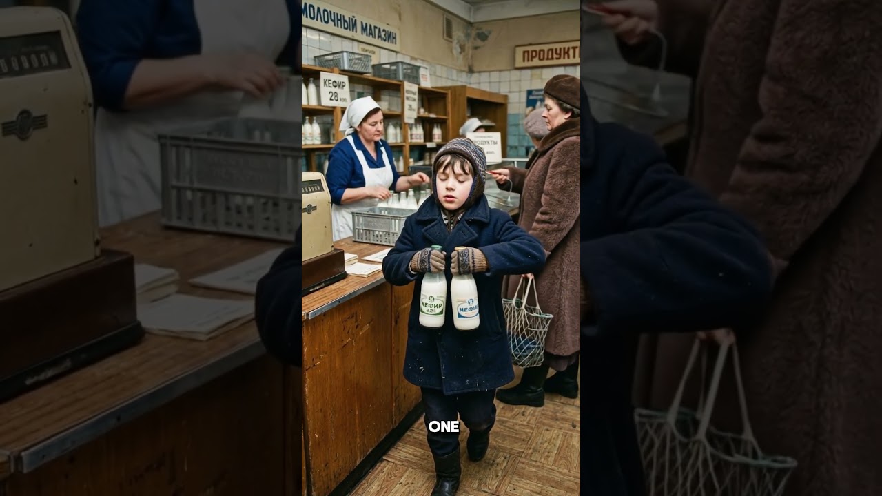 Как я в СССР покупал кефир в стеклянной бутылке с фольгой