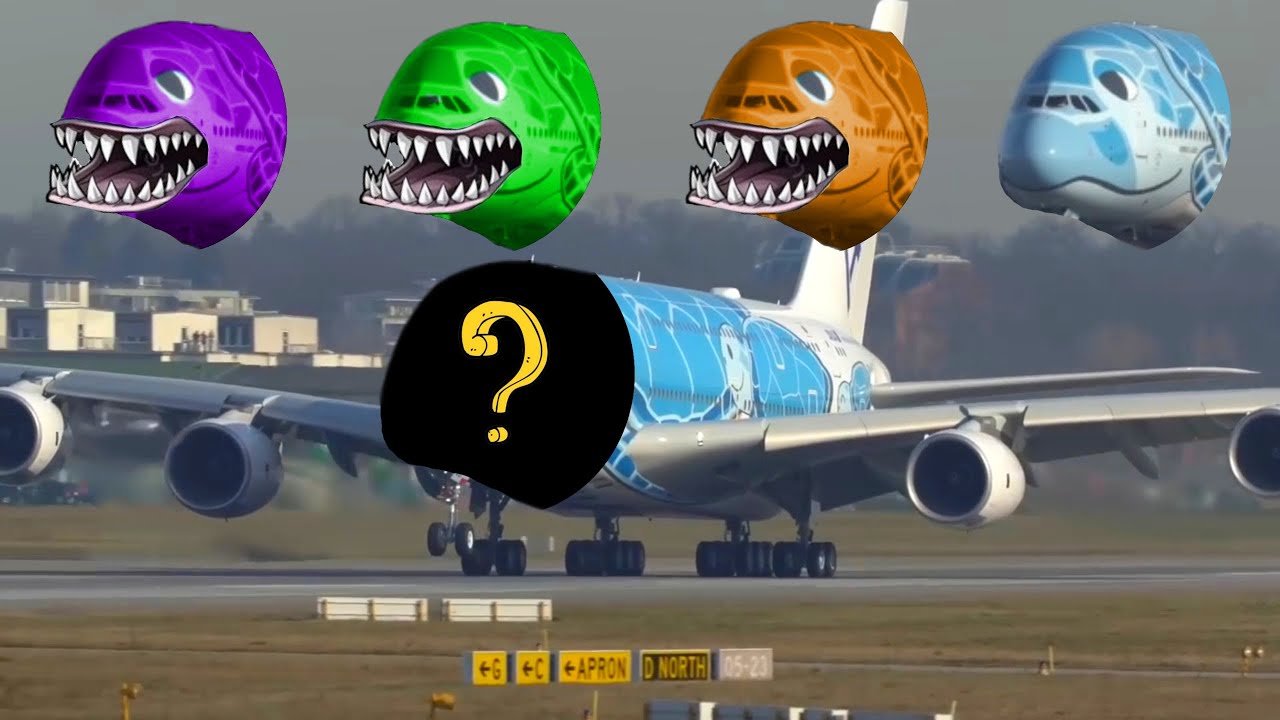 WADIDAW !!! Tebak Gambar Pesawat | Pesawatnya Berubah Menjadi Monster