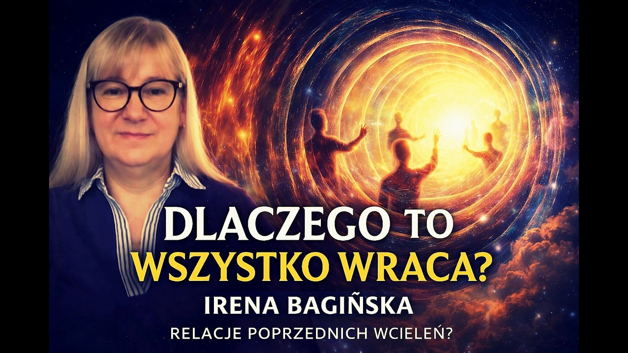 ➡ Czasami relacje wracają wcieleniami - dlaczego spotykamy te same sytuacje? | Irena Bagińska (2026)