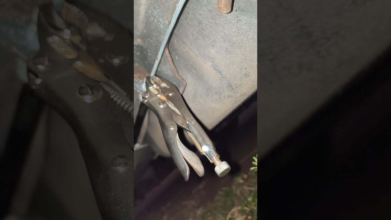 Dodge/Chrysler Stow and Go Front Parking Brake Cable Replacement