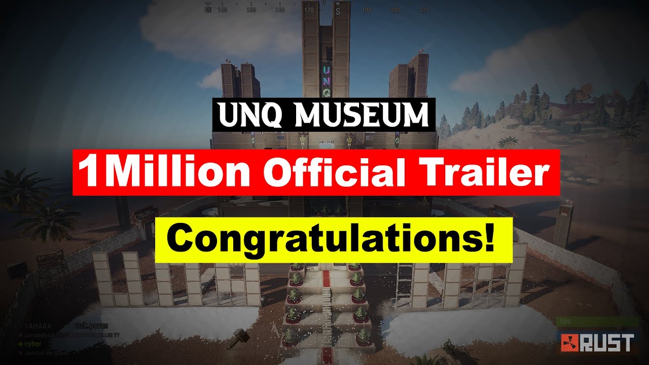 Unq Museum 1 million Subscribers Offical Trailer |