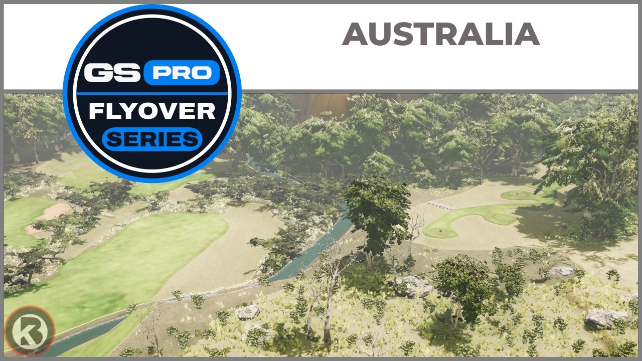 GSPro Course Flyover - Australia - Designed by Guy Holman