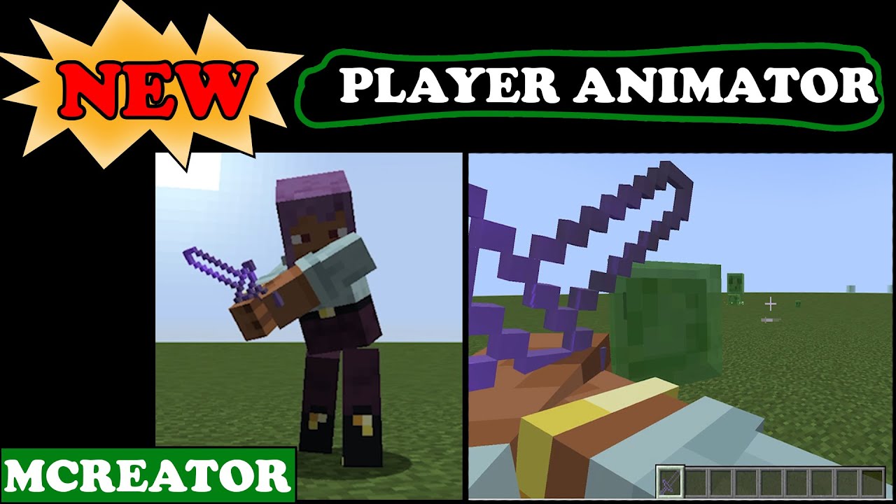 How to Use the NEW PLAYER ANIMATOR in MCreator