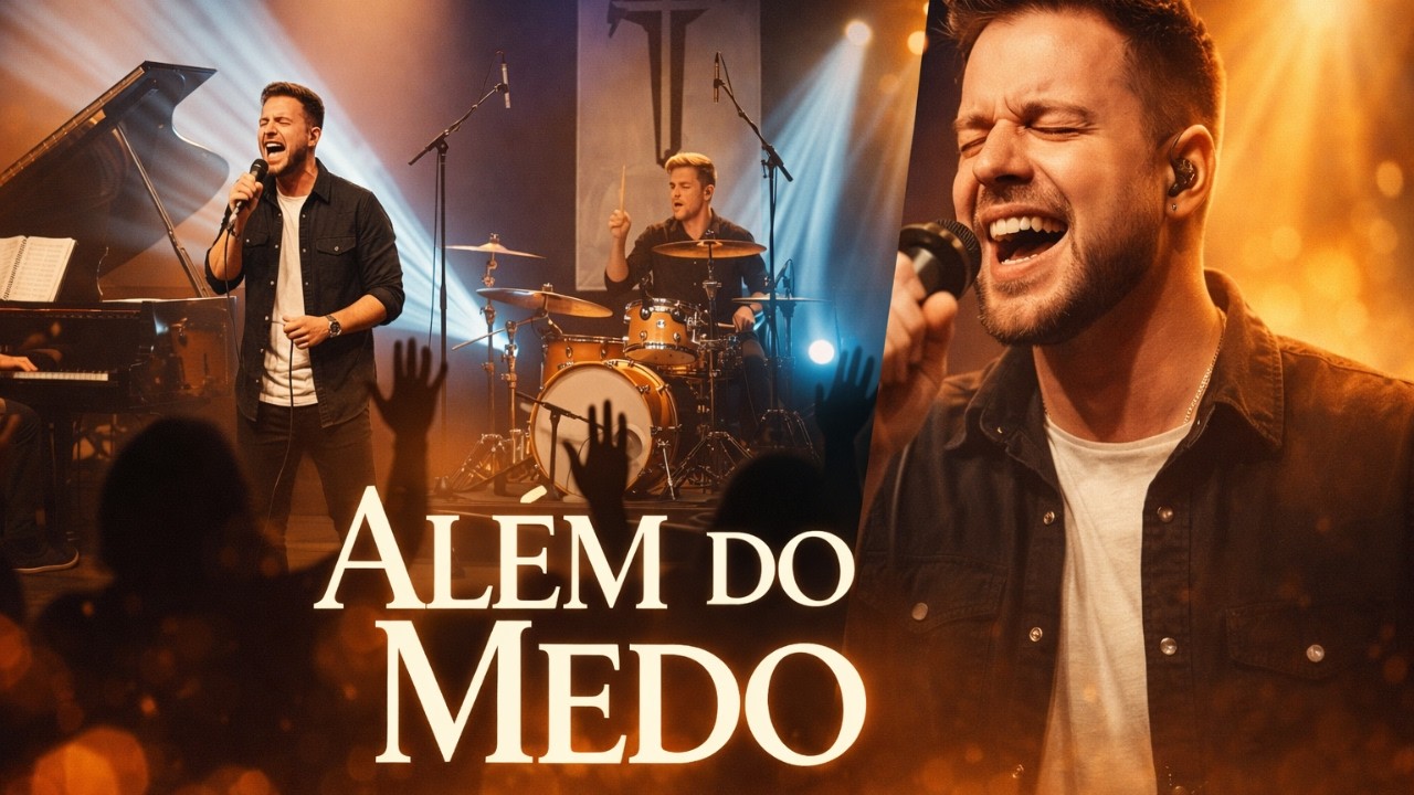 Além do Medo | Música Gospel de Fé /Louvor que Toca o Coração /Canção de Esperança/Adoração Profunda