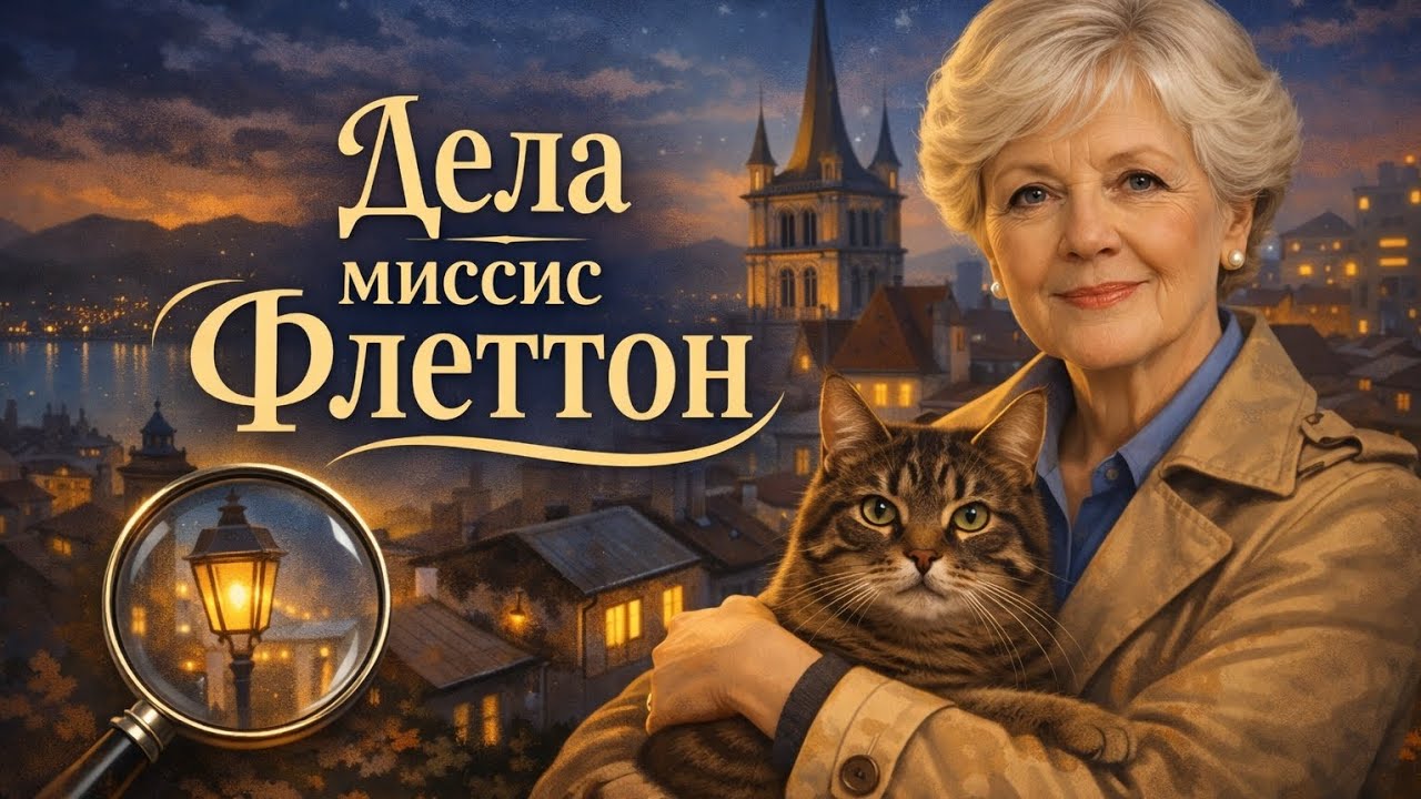 ПОСЛЕДНЯЯ РОЛЬ | Уютный детектив.Дела Миссис Флеттон.#детективныйрассказ 