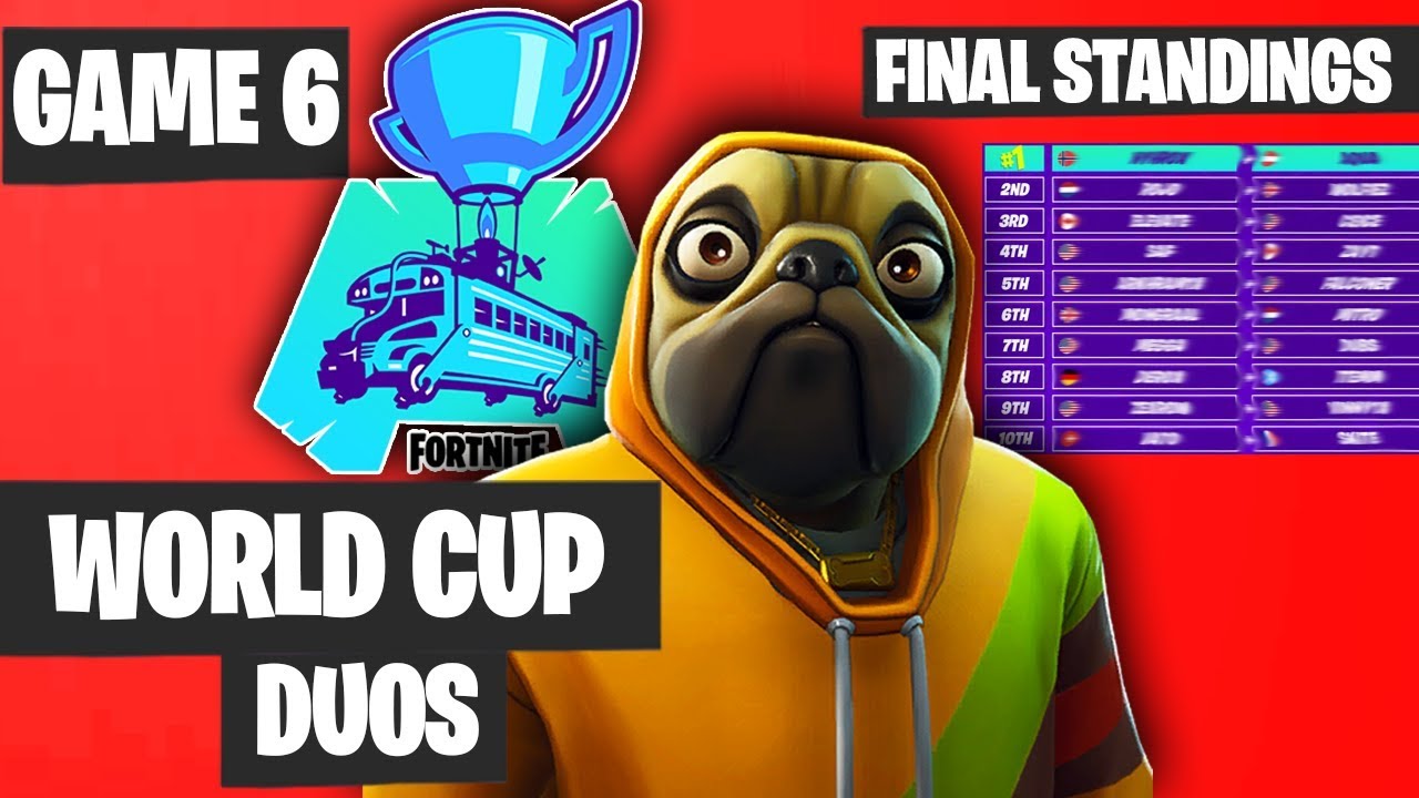 Fortnite World Cup DUO Game 6 Highlights [Fortnite World Cup Highlights]