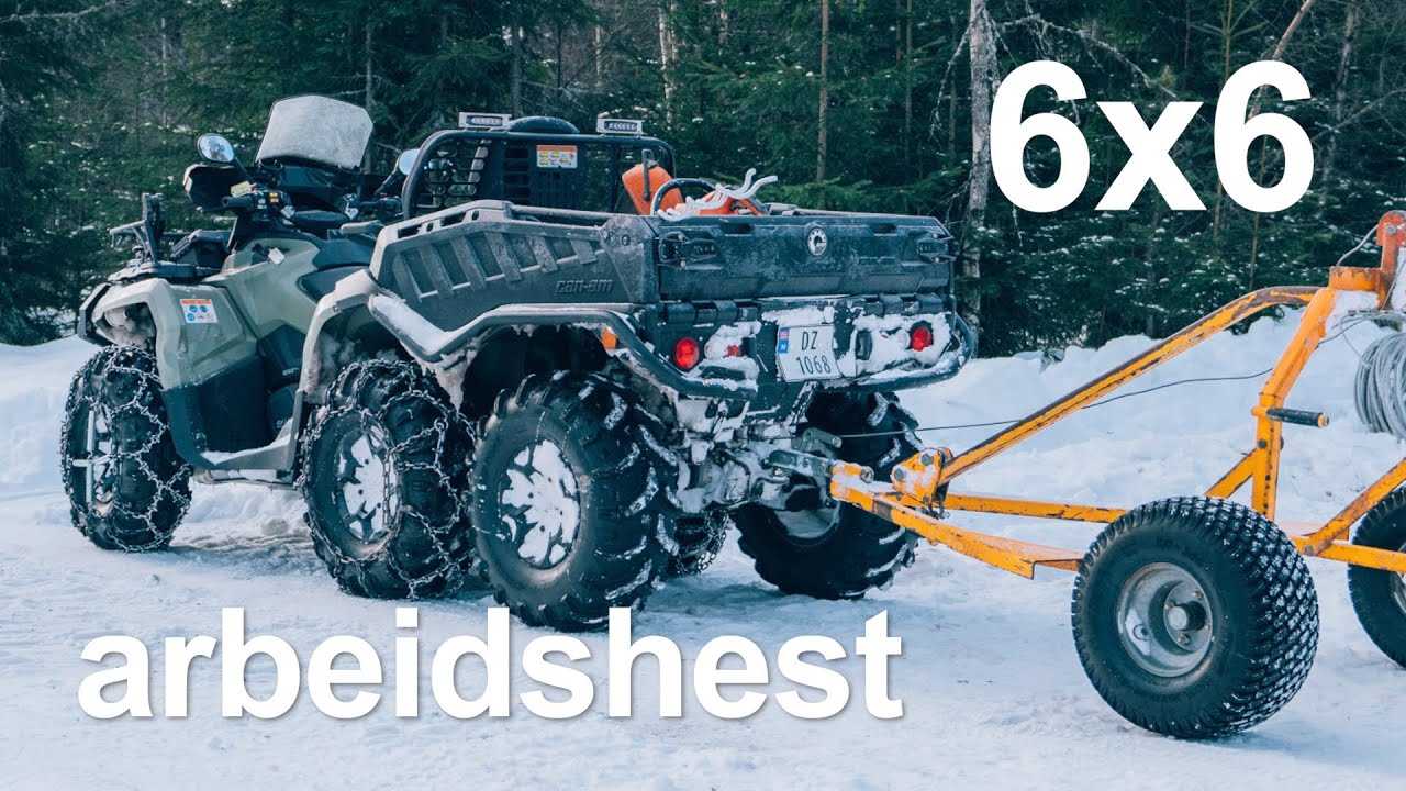 Hvordan proffesjonelle bruker 6x6 i jobb | Can-Am
