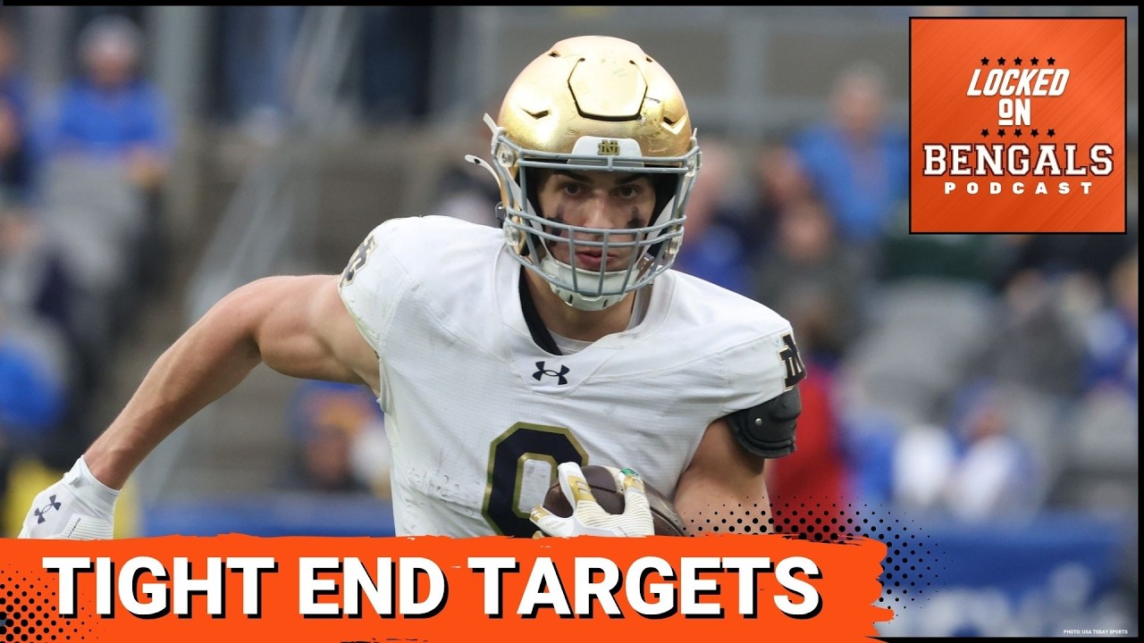 Bengals TIGHT END Targets: Best Do-It-All Fits in a DEEP 2026 Draft Class