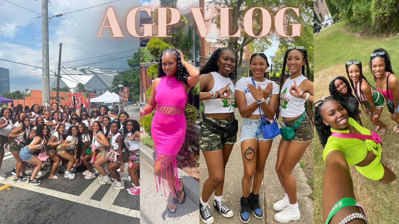 AGP VLOG: atlanta greek picnic, alpha kappa alpha, aka, pham cookout, greek life, divine nine, nphc