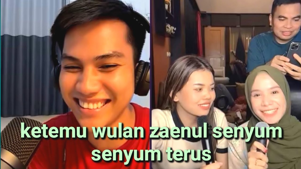wulan panggil kak ke zaenul,so sweet..