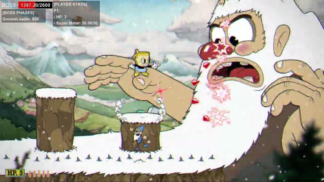 Cuphead dlc geo mod Glumstone the giant