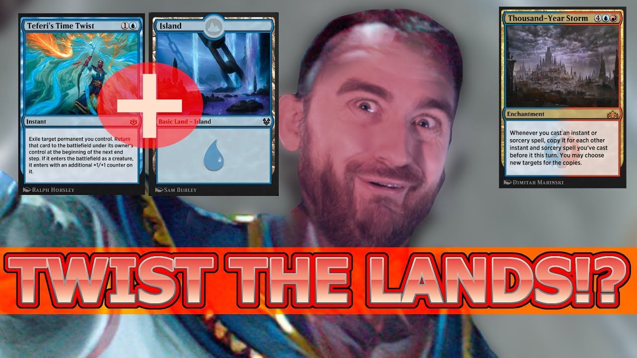 New WEIRD laddercrushing strategy! Teferi Time Twist Thousand Year Storm Standard MTG Arena Ranked